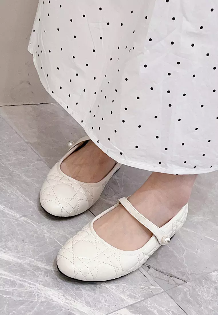 珍珠搭帶瑪麗珍妮鞋 TH2765