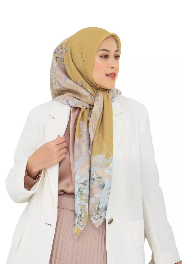 Jual Hijab Wanita Cantik.com Hijab Wanita Cantik Segiempat Lavender ...