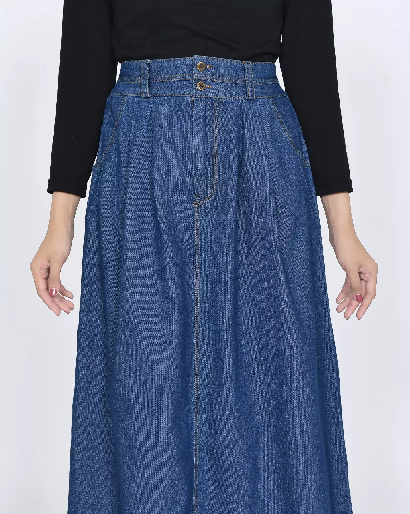 Rok Jeans Button