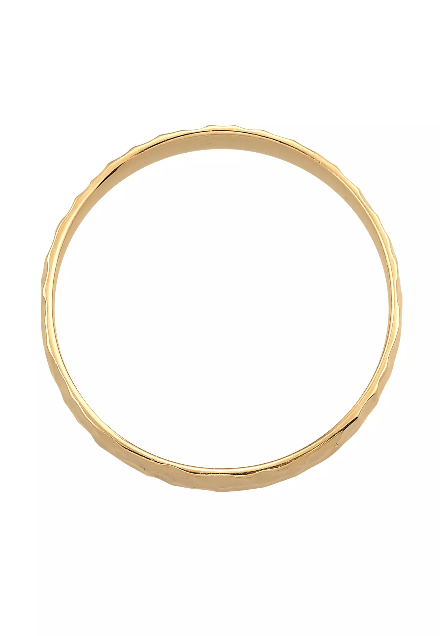 环男带有机纹理金镀金