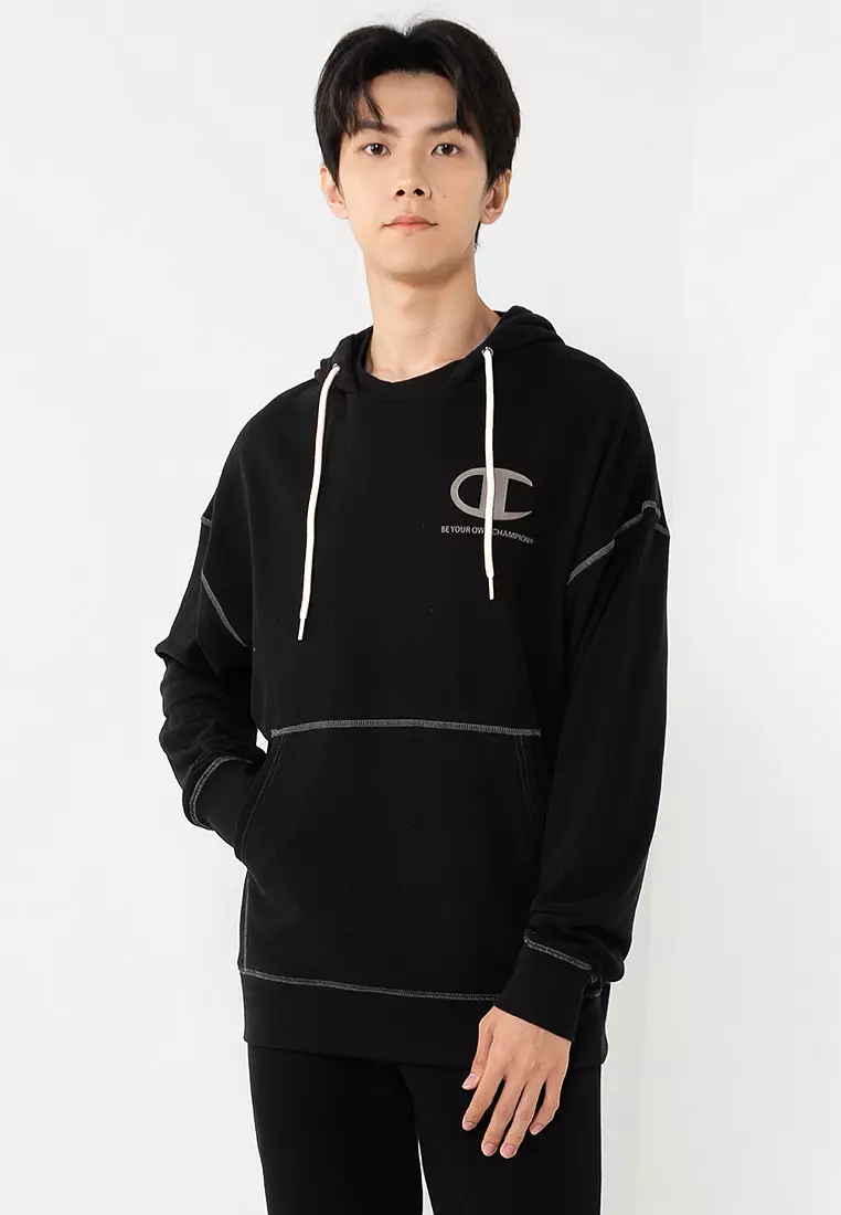 Champion french terry hoodie clearance