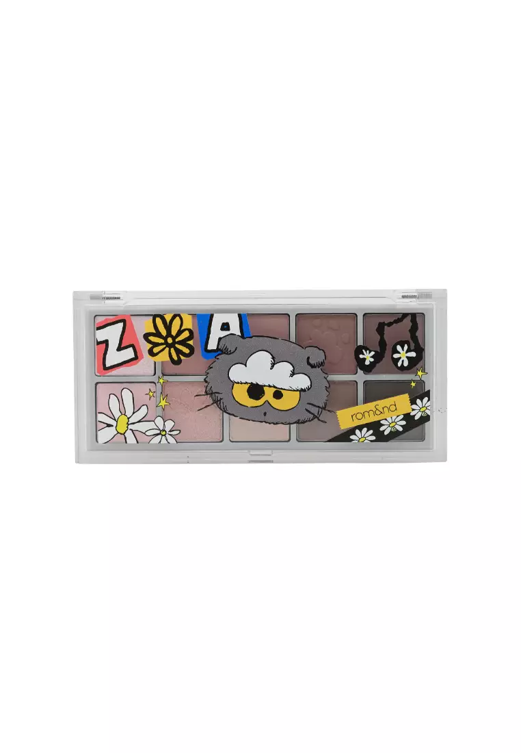 ROM&ND Zo&friends 勝過眼皮十色眼影盤(#15 Kitten Cloud Garden) (1件)1piece 15