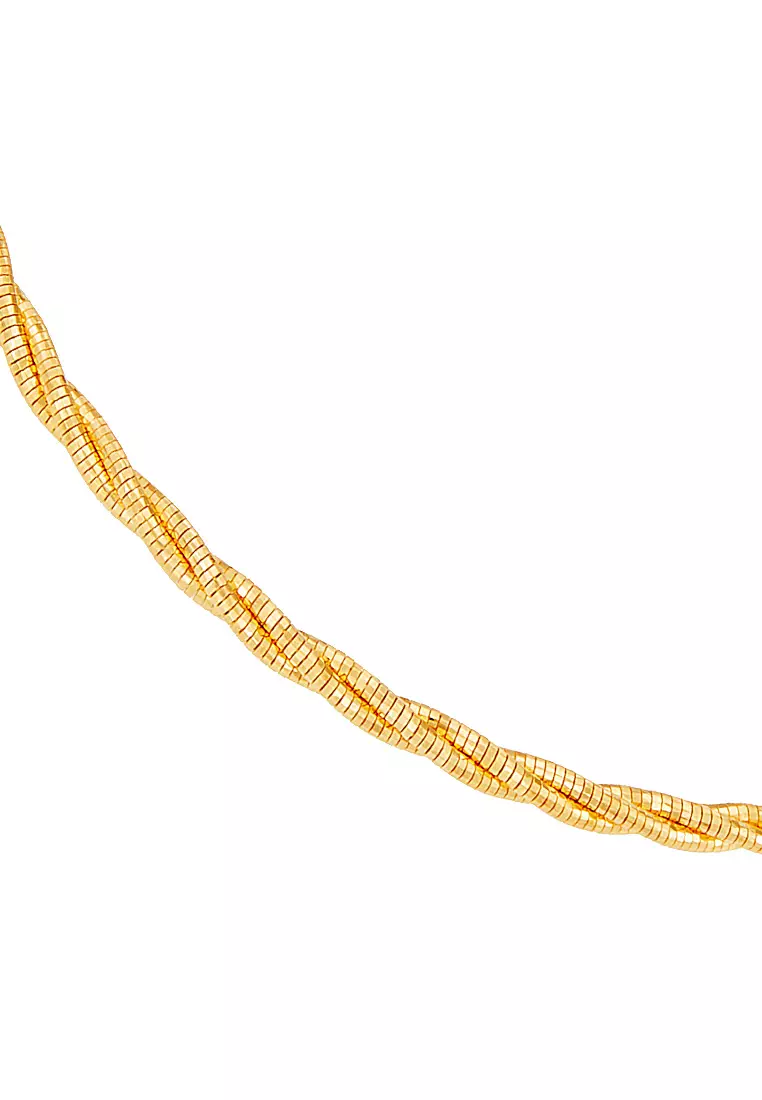 HABIB Oro Italia 916 Yellow Gold Bracelet GW53840525(Y) (22K Gold)