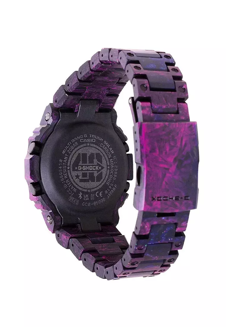 Casio G-SHOCK Jam Tangan Pria - Purple Black - Resin - GCW-B5000UN-6DR