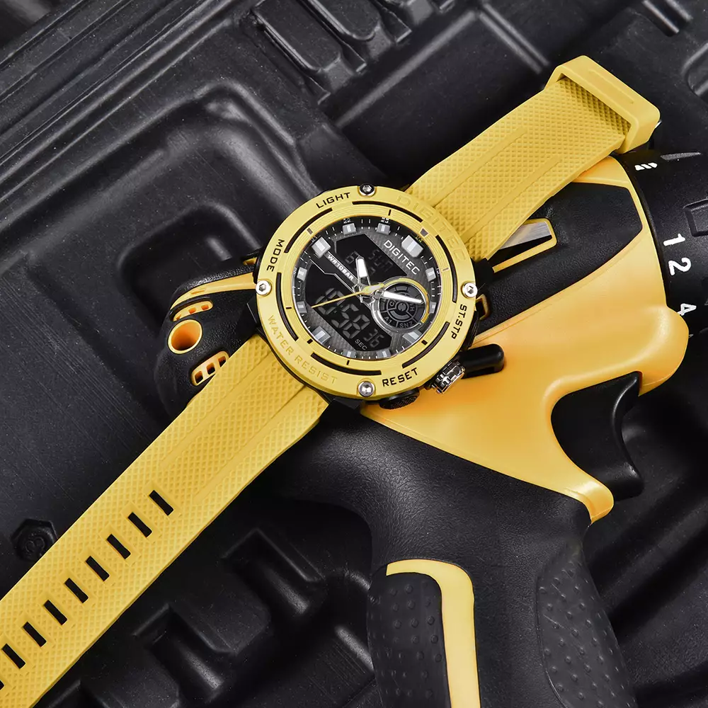 DIGITEC Jam Tangan Pria DA-2170T-YL4B Water Resist