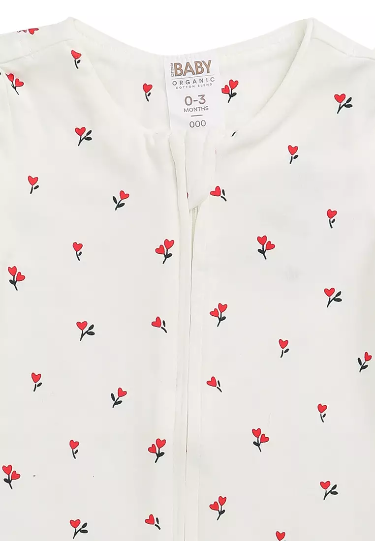 The Short Sleeve Zip Romper