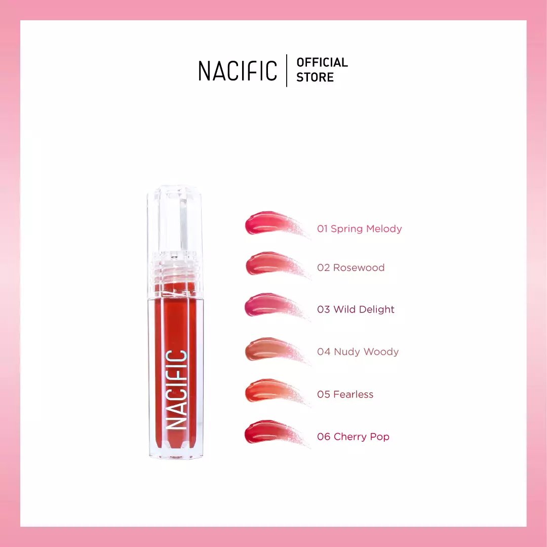 NACIFIC Shine Mood Lip Stain 03. Wild Delight
