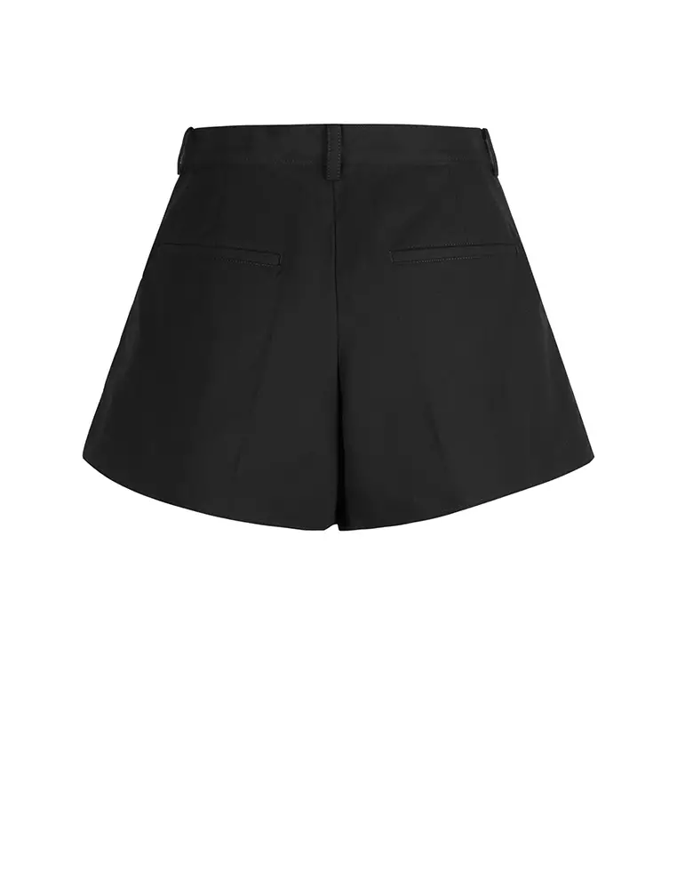 Cotton Wide Leg Shorts