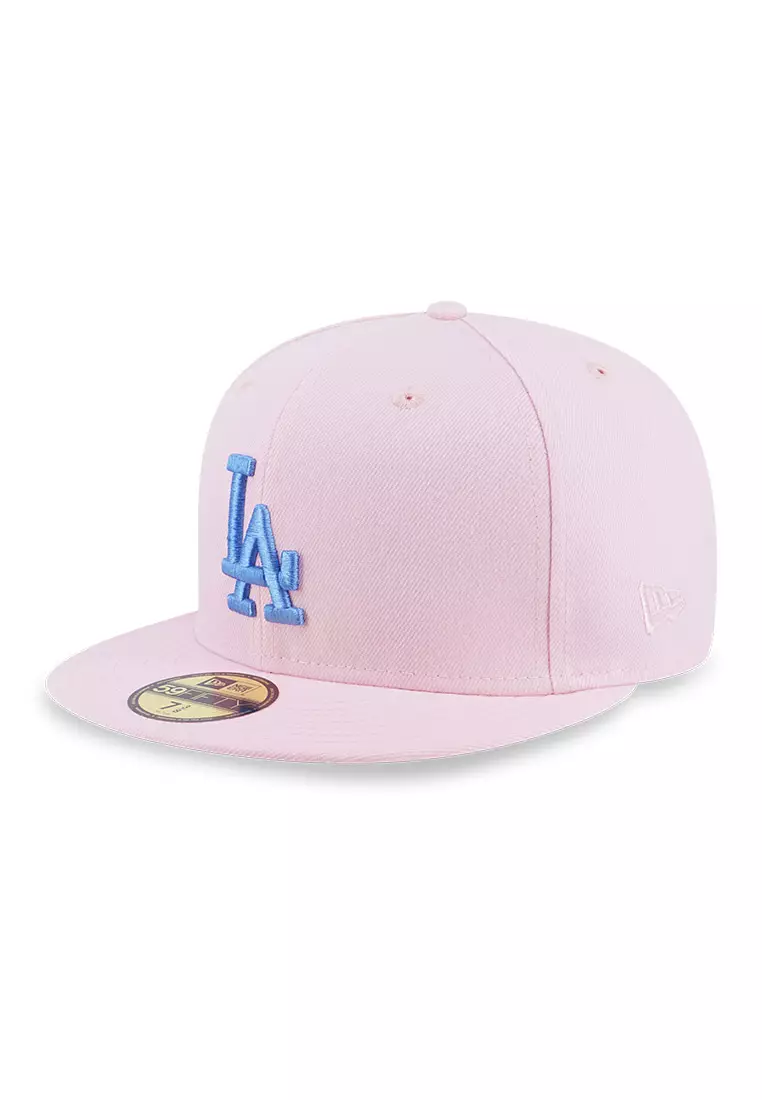 Los Angeles Dodgers New Era 1981 World Series Fashion Color Undervisor  59FIFTY Fitted Hat - Pink