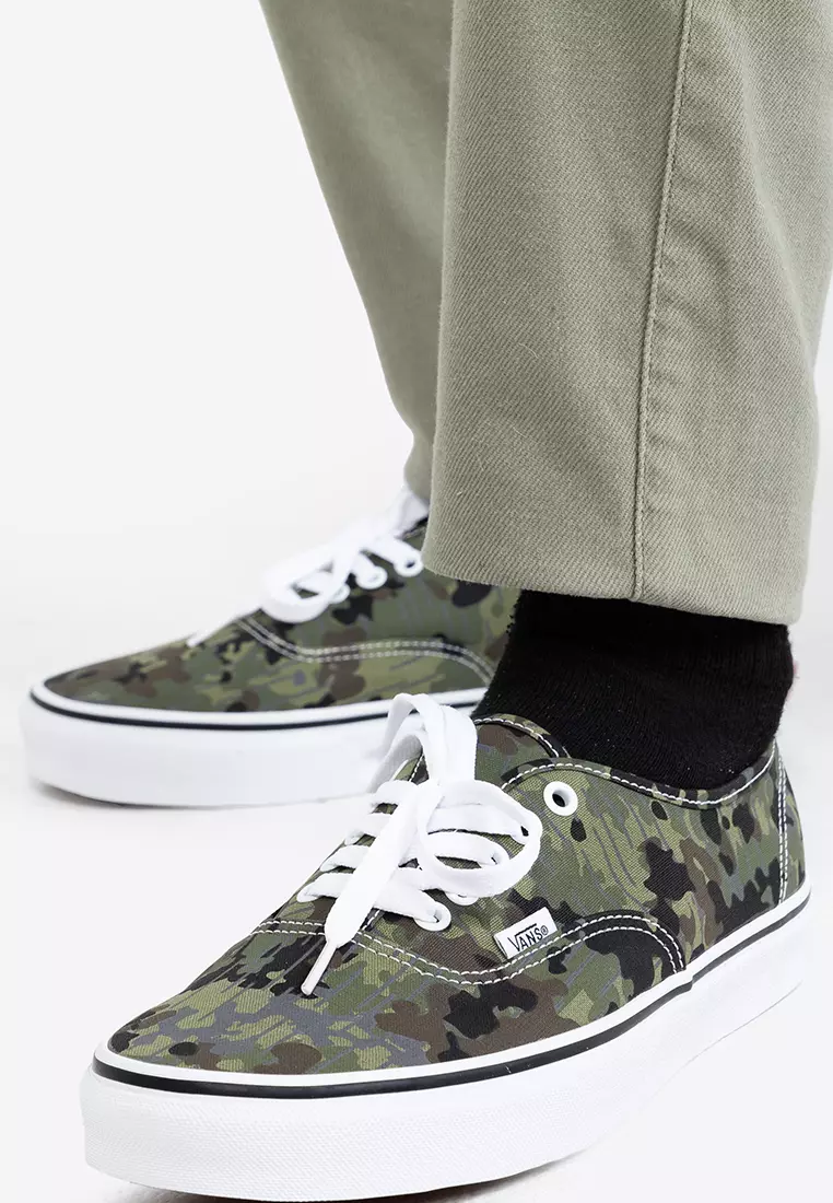 Vans camouflage sneakers on sale