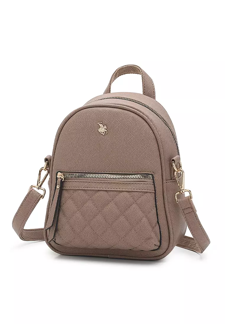 Women's Backpack - Camel