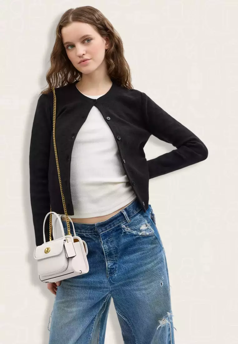 Coach Safari Bag White