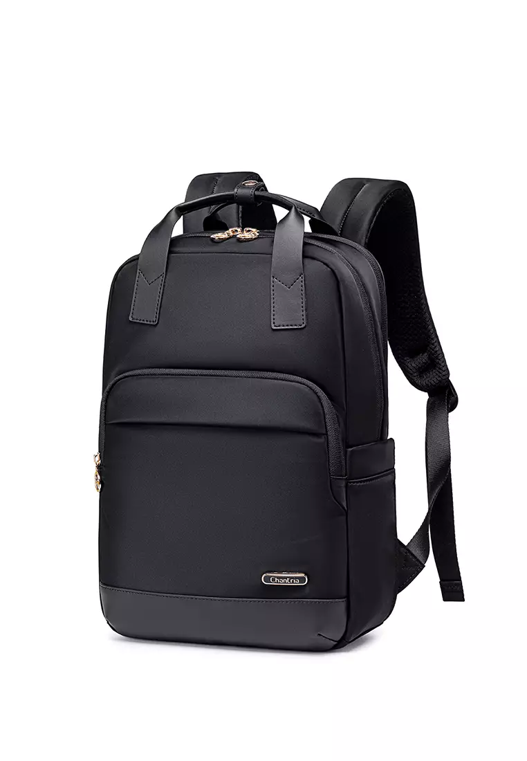 Nylon Lightweight College Bag 15.6 Inch Laptop Compartmen Travel Backpack For Women