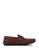 Louis Cuppers brown Faux Leather Buckle Loafers BCA13SH979AA01GS_1