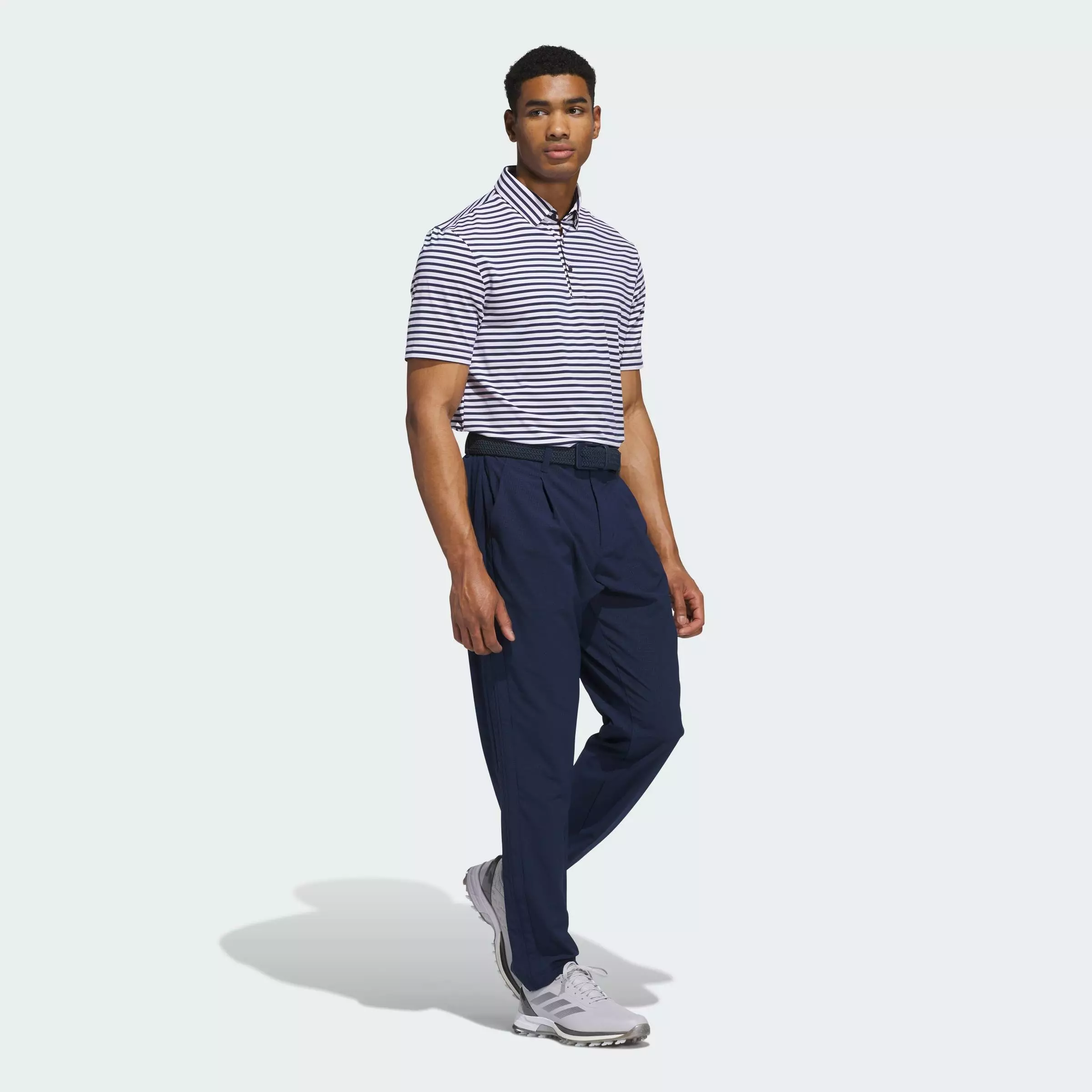 Buy ADIDAS Golf Ultimate365 Stripe Polo Shirt Men White JP0476
