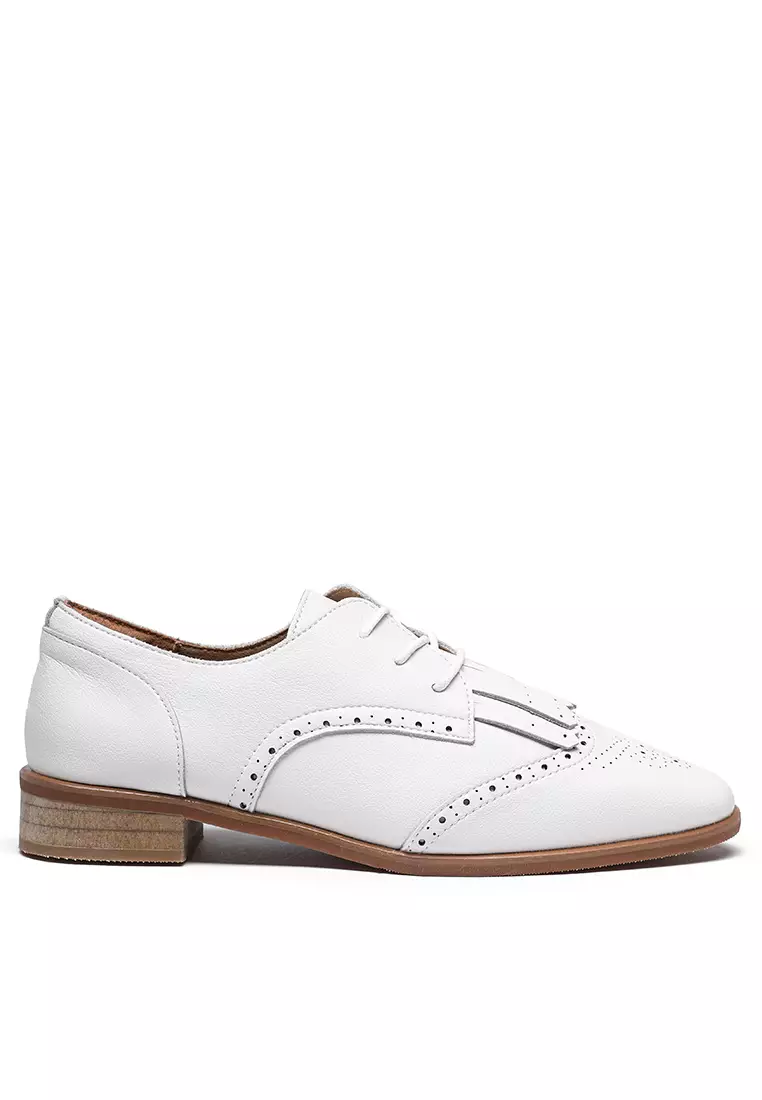 White brogue sale shoes