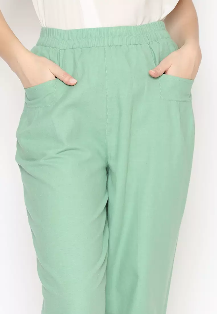 Erika Capri Pants Sage