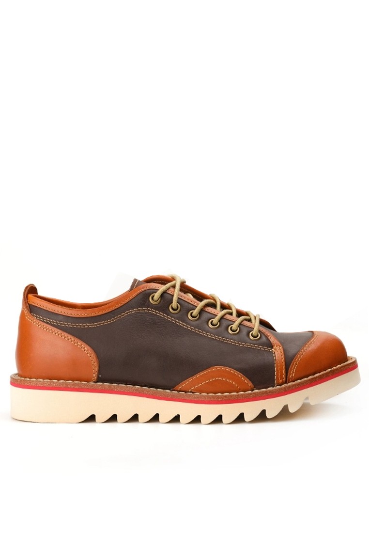 Color Matching Leather Sneaker GZ2866