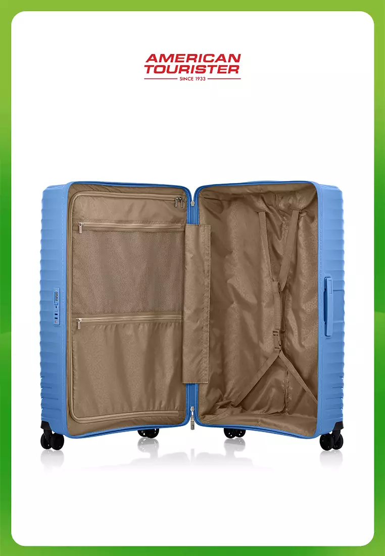 American Tourister Koper Hardcase Diazip Large 28 Inch TSA - Denim Blue