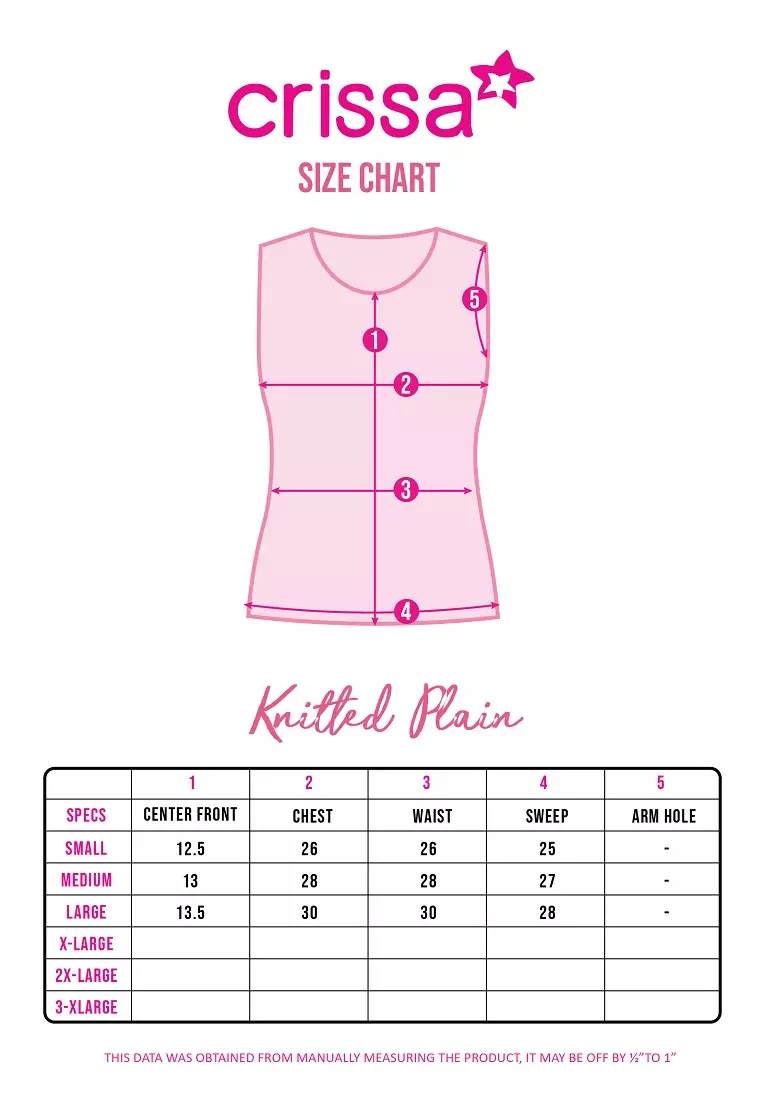 Plain Knitted Sleeveless Blouse