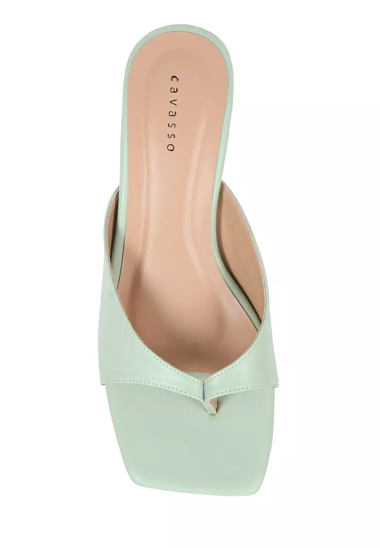 Cavasso Rossa Heels Green