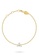 Aquae Jewels yellow Bracelet Britney 18K Gold and Diamonds - Yellow Gold BC481ACAE89853GS_2