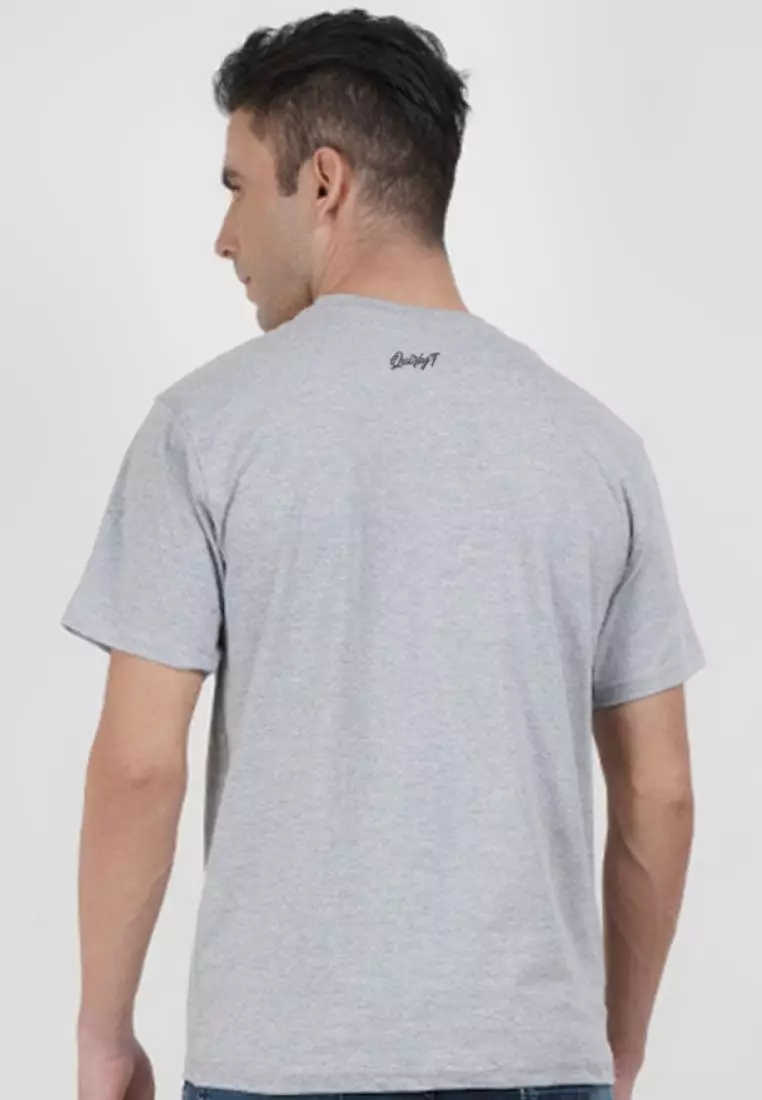 Roller Blade Grey Cotton Short Sleeve Essential T-Shirt