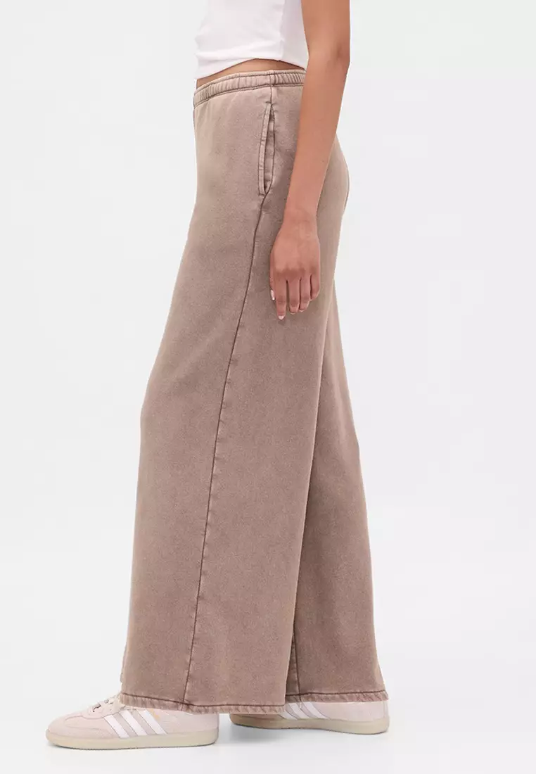 VintageSoft Baggy Wide-Leg Sweatpants