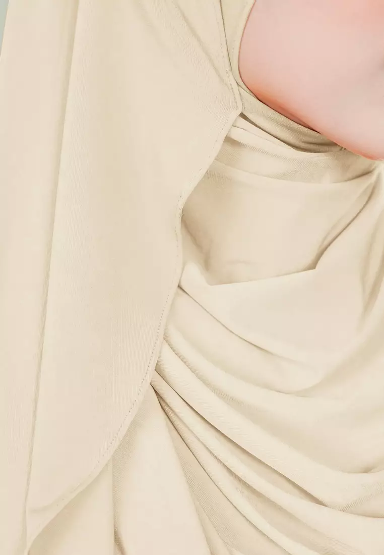 HIJAB INSTAN KELLY - SOFT CHOCO