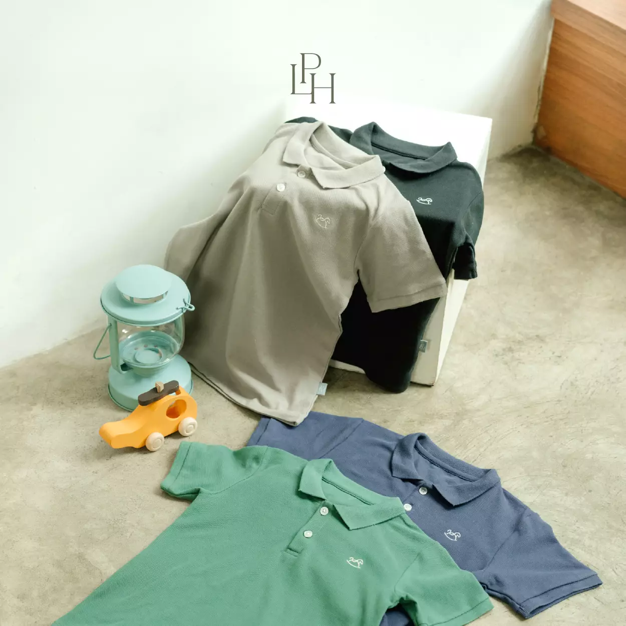 Little Palmerhaus - Basic Polo 11.0 (Kaos Polo Anak) Pine Green