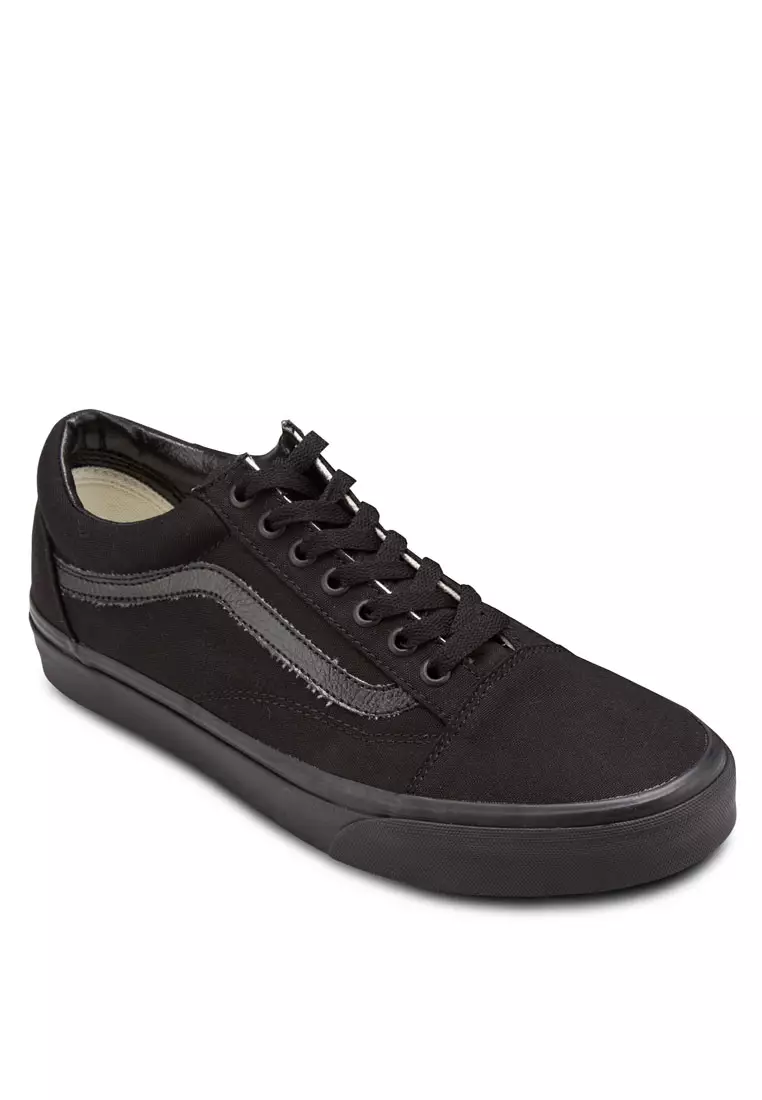 All black deals classic vans