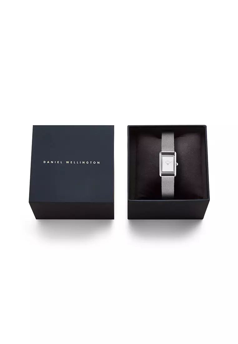 Bound Mini Sterling White Silver - Women Watch stainless steel watch DW Official Authentic Original jam tanggan perempuan DW jam tangan