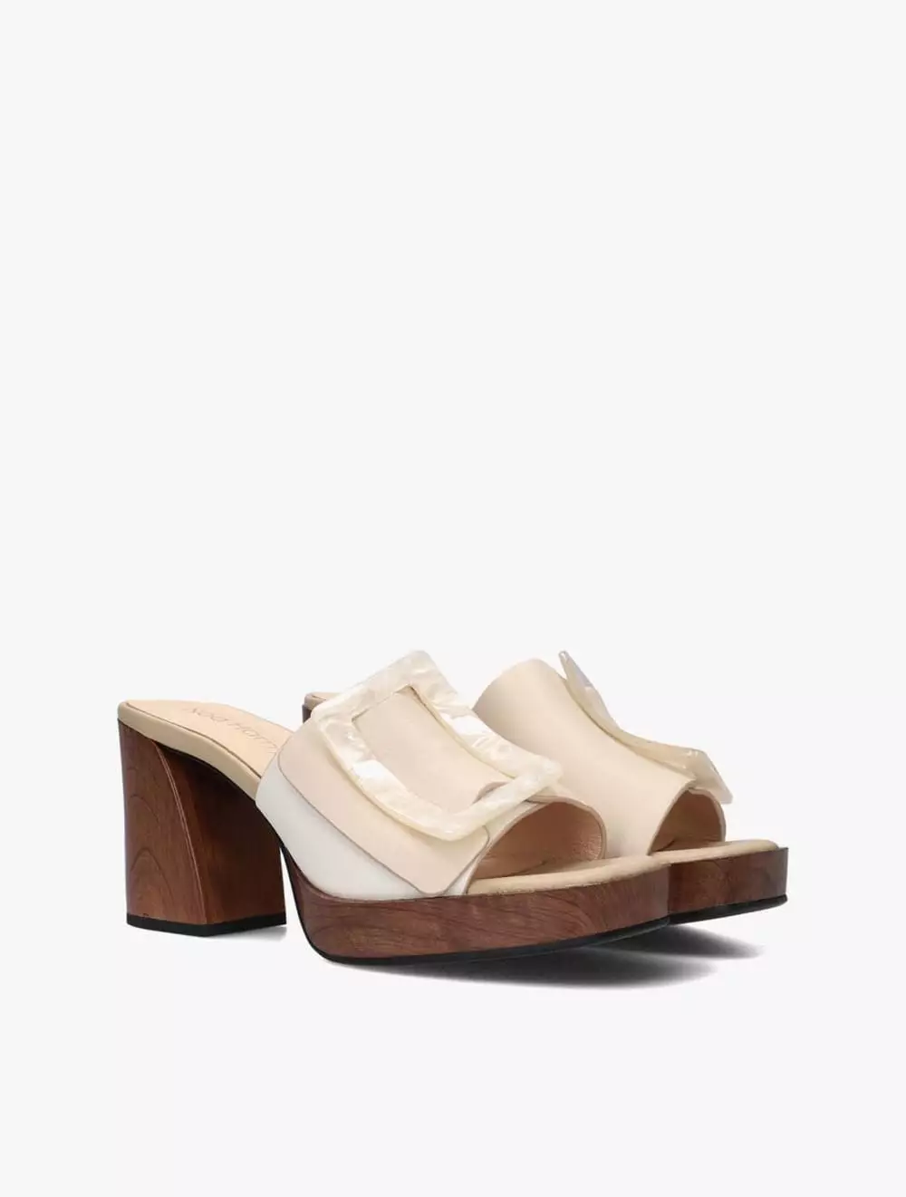 Noa Harmon Sandal Heels 9235 - White