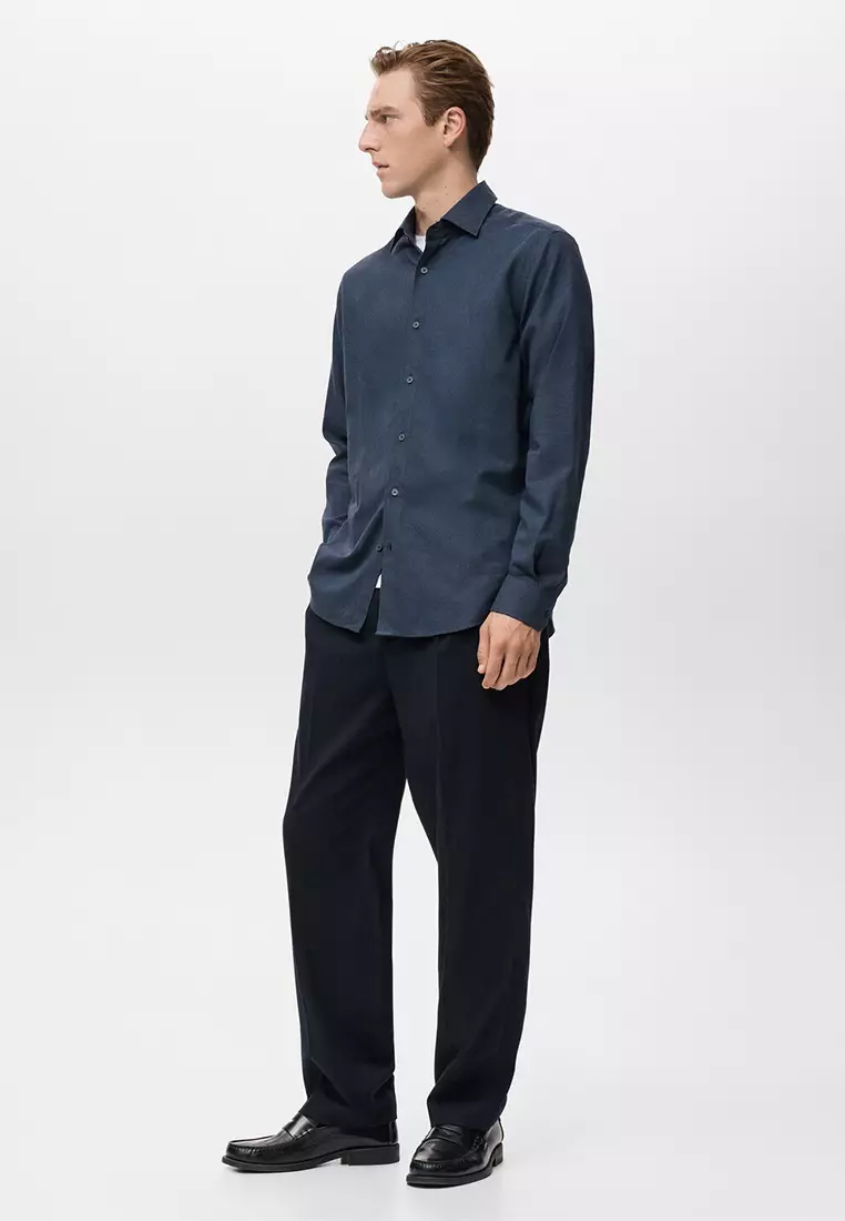 Regular-Fit Cotton Shirt