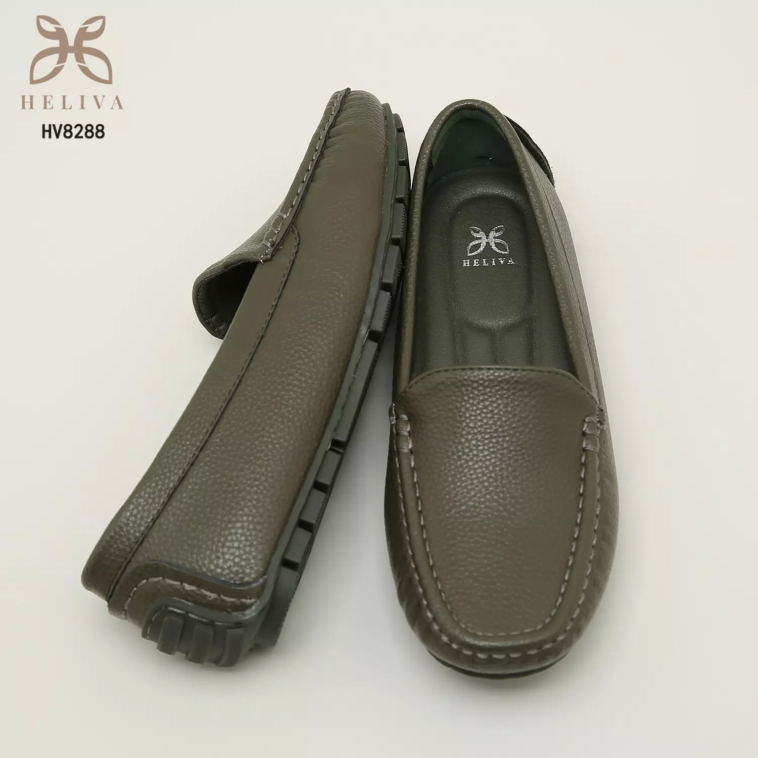 Heliva Hestina Women Shoes Loafers Slip On Sol 1cm