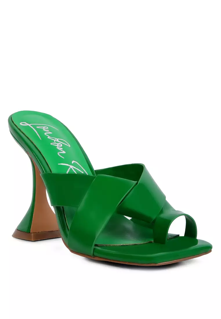 Toe ring sale heel sandals