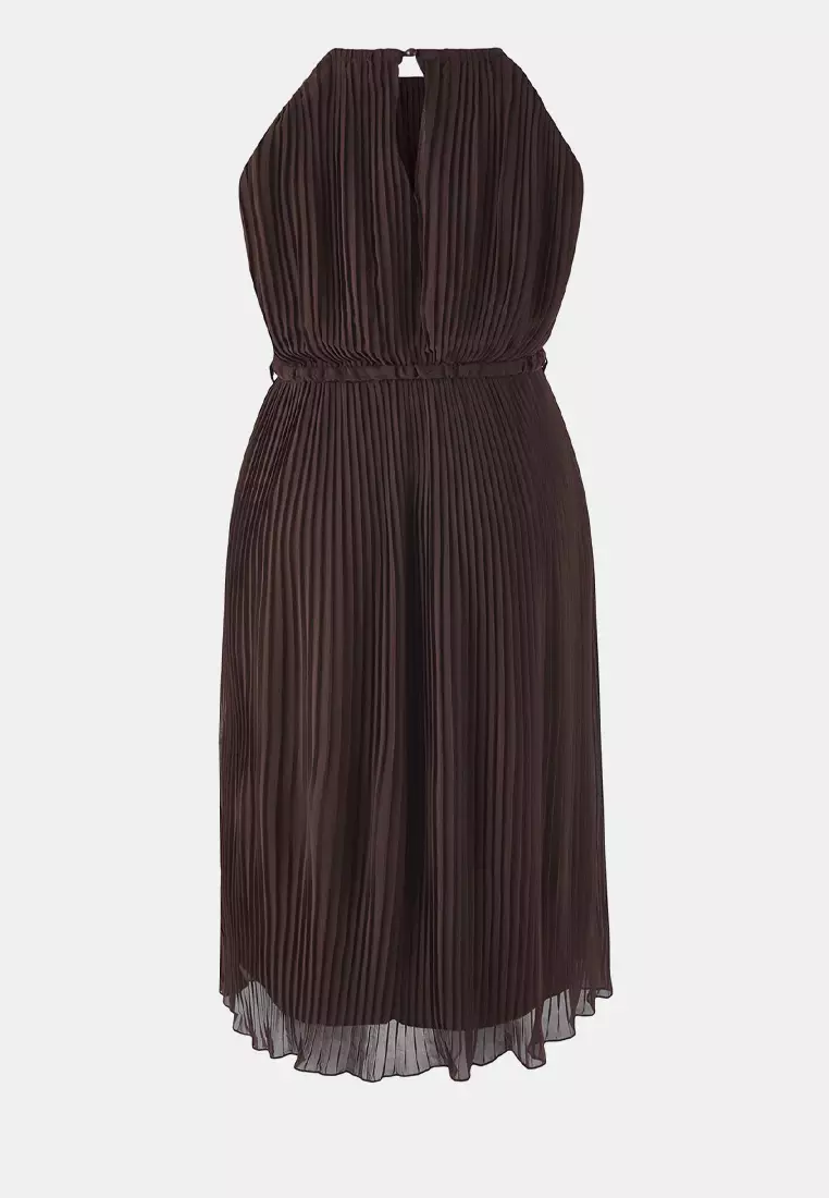Plus Size Chiffon Woven Maxi Dress