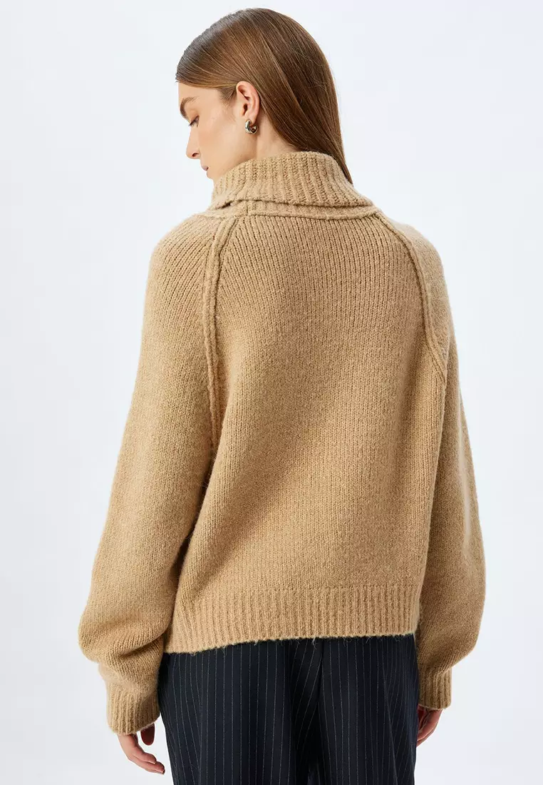 Wool Blend Oversize Sweater