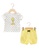 LC Waikiki white Baby Girl T-Shirt and Shorts 2-Pack Set FFAA9KACE175A7GS_1