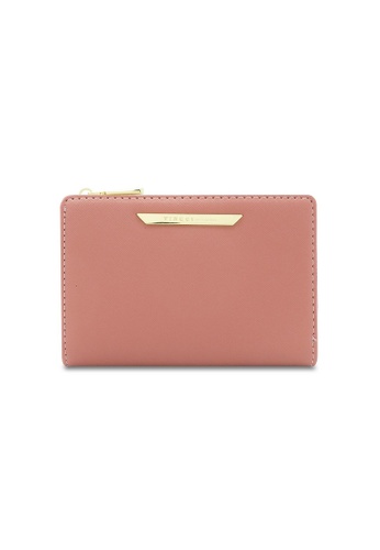 Vincci pink Casual Zipper Short Wallet 129B1ACE9206D9GS_1