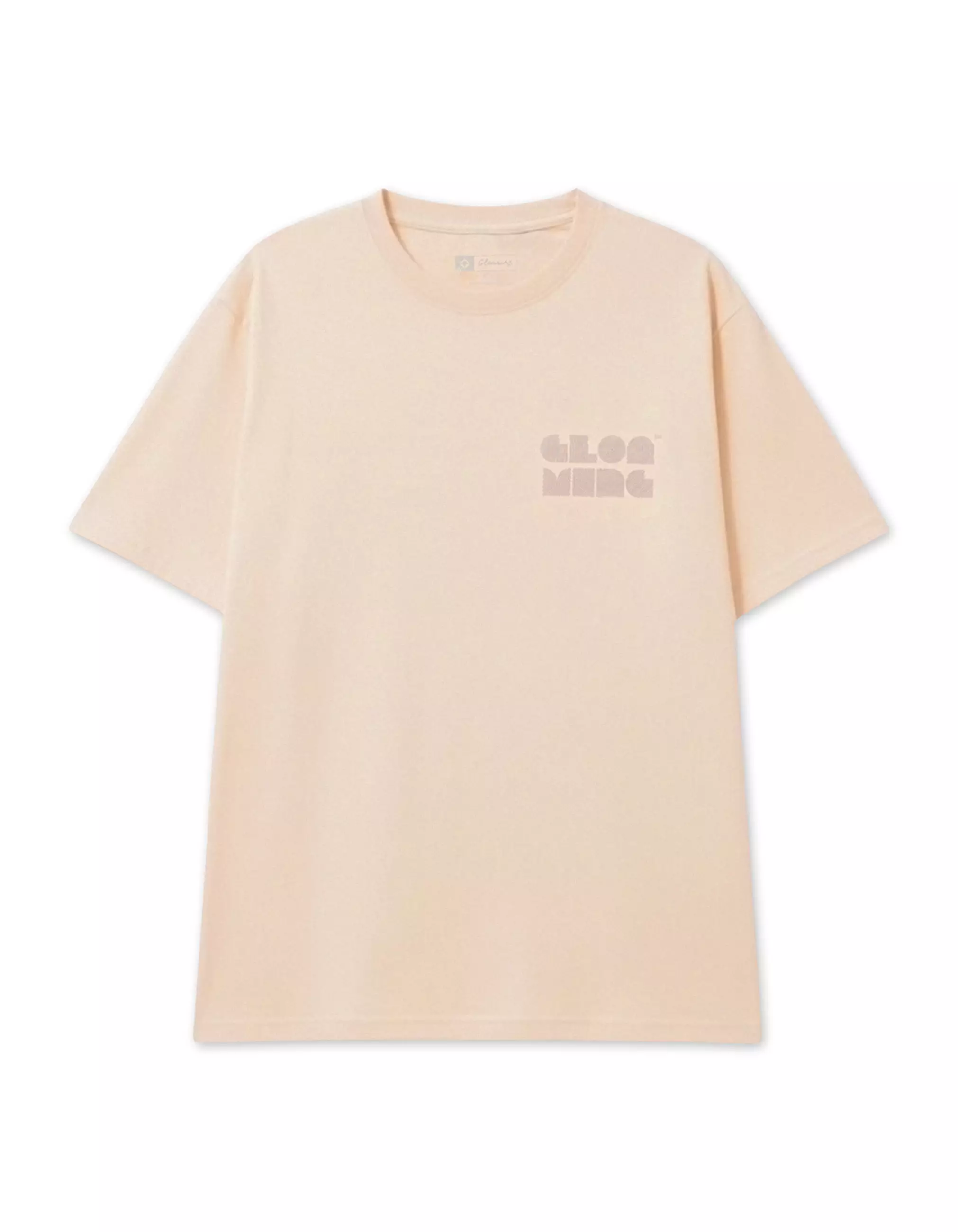 Kaos Design Nirvana Cream Hitam Unisex