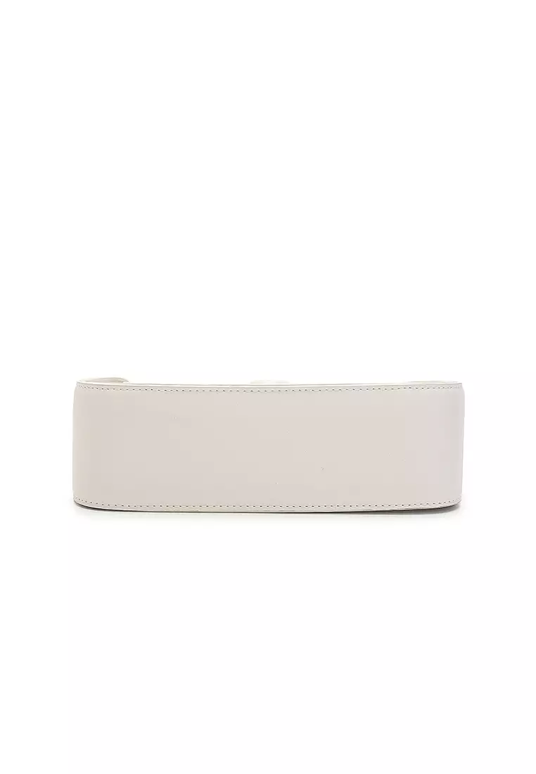 Women's Top Handle Bag / Sling Bag / Crossbody Bag / Shoulder Bag (Tas Tangan Wanita / Tas Selempang Wanita / Tas Bahu Wanita) - Putih