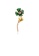 Glamorousky white Simple and Fashion Plated Gold Green Four-leaf Clover Brooch with Cubic Zirconia 39FB7ACC3ACB02GS_1