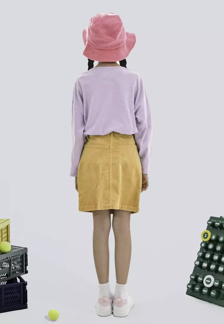 Kids Girl's Short Skirt Corduroy C051023