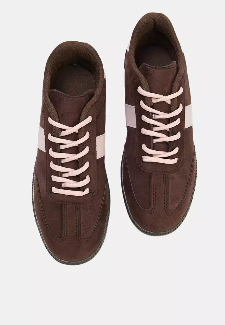 Retro Lace-Up Sneakers