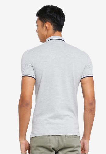 Jual Superdry City Short Sleee Tipped Field Polo Shirt 