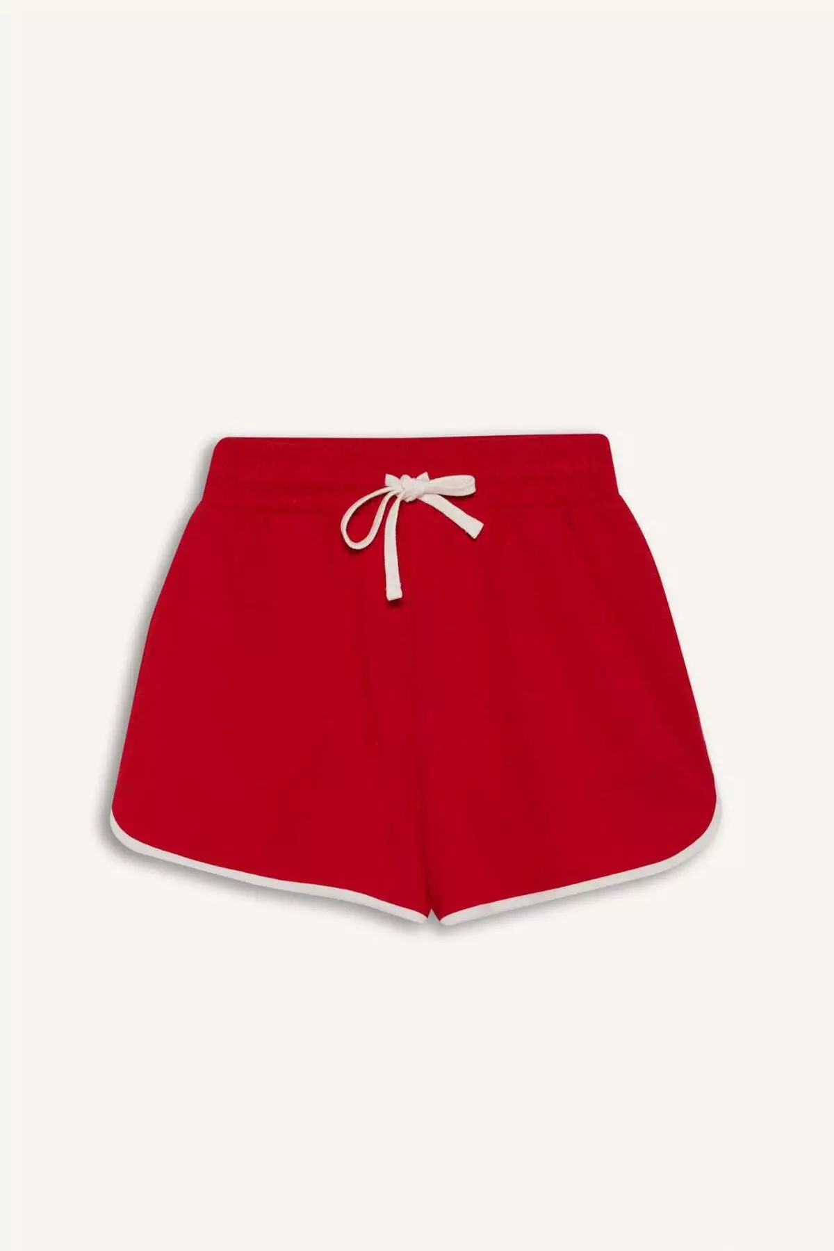 Coool Regular Fit Elastic Waist Lace Thick Mini Shorts A6224Ax25Sm
