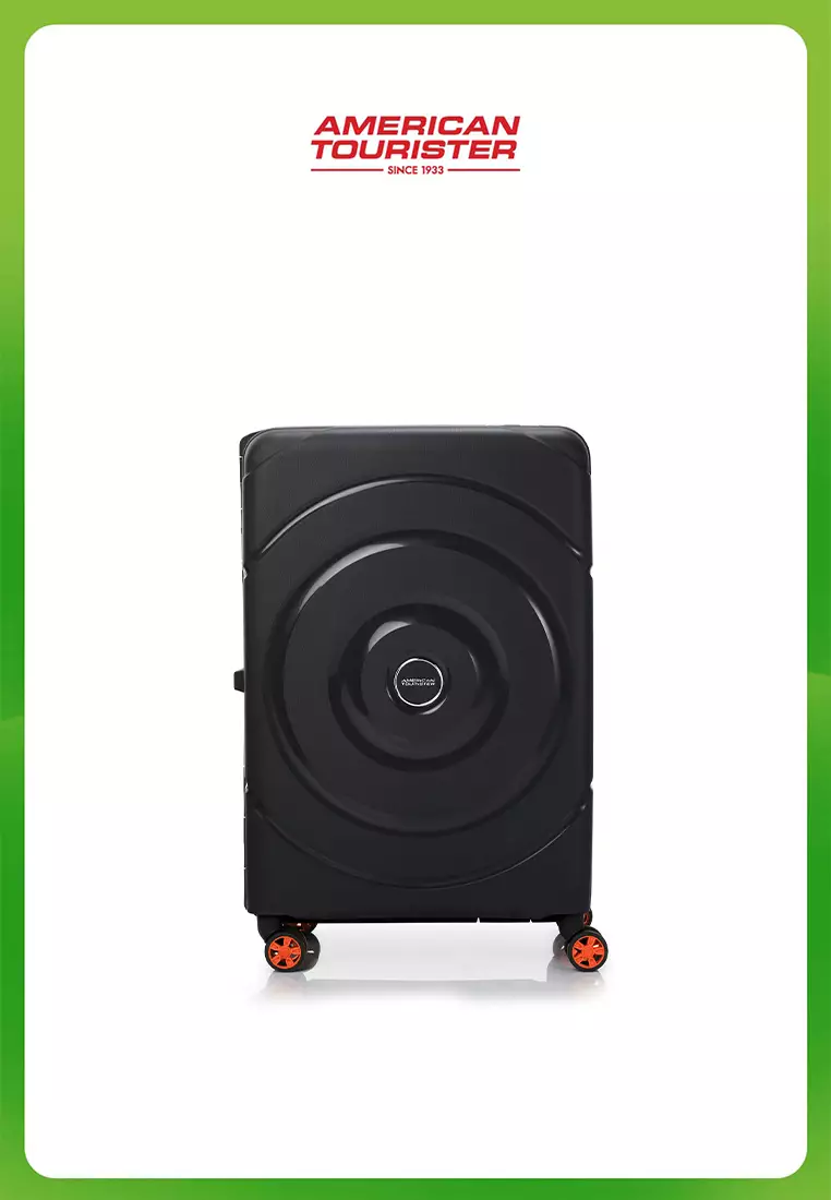 American Tourister Koper Hardcase Circurity Medium 25 Inch - Black
