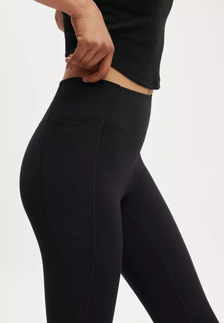 Buy Cotton On Body Ultra Soft Side Pocket Full Length Tights