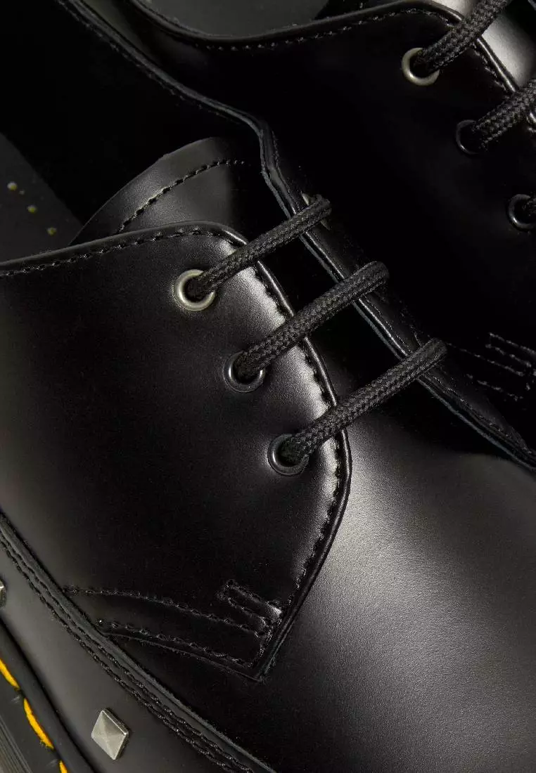 【美品】Dr.Martens 1461 スタッド II アトラス ブラック Dr Martens☆1461 STUD II☆スタッズ☆3ホール☆兼用 (Dr